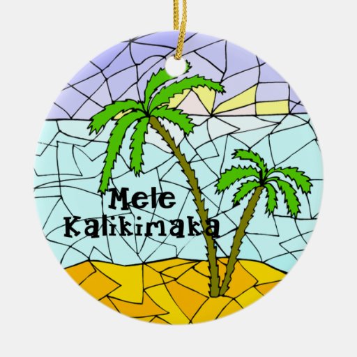palm tree tropical hawaiian christmas ornament palm tree tropical hawaiian christmas ornament