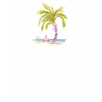 palm tree wedding t t-shirts