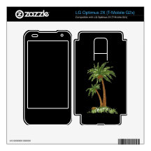 Palm Tree Zazzle Skin LG Optimus 2X Skins