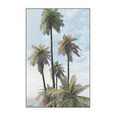 palm trees #2 posters by DigitalLight