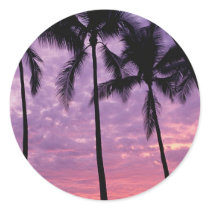Palm Trees Against Sky stickers by WeddingPostage Palm Trees Against Sky stickers