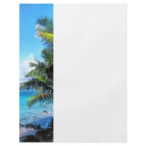 Palm Trees and Beach St. Thomas VI flyers