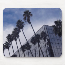 Palm Trees and Building mousepads