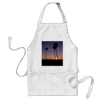 Palm Trees And Sunrises aprons