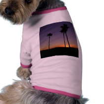 Palm Trees And Sunrises pet clothing by lifesphere Palm Trees And Sunrises pet clothing