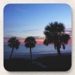 Palm Trees at Sunset Drink Coasters