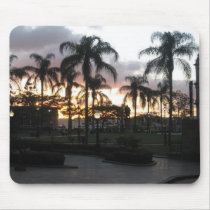 Palm Trees at Sunset mousepads