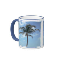 Palm Trees at the Beach Mug
