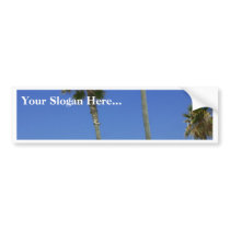Palm Trees At Venice Beach bumper stickers by lifesphere Palm Trees At Venice Beach bumper stickers