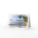 Palm Trees & Beach Wedding Invitation cards by kjsweddingshop Palm Trees & Beach Wedding Invitation cards