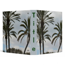 palm trees binders by DonnaGrayson palm trees binders
