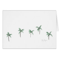 Palm Trees Cards by ginyhogan Palm Trees Cards