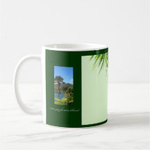 Palm Trees in Emerald Light Mug