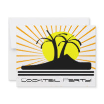 Palm Trees invitations