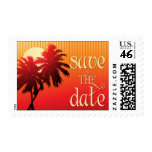 Palm Trees Love Stamp