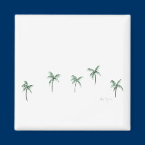 Palm Trees Magnet magnets