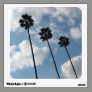 palm trees photograph room decal