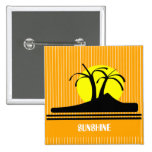 Palm Trees Pinback Buttons