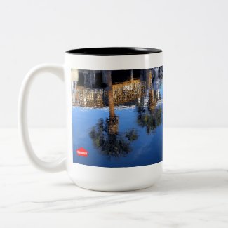 Palm Trees Reflection Mug