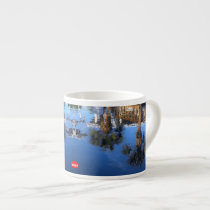 Palm Trees Reflection Espresso Cups