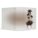 palm trees silouhette notebook binders