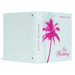 Palm Trees Wedding Binder