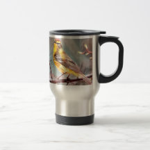 Palm Warbler Travel Mug