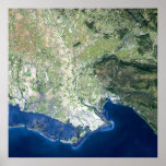 Palmanova, Italy - Sat View posters