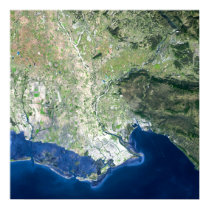 Palmanova, Italy - Sat View posters