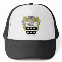 Palmer Coat of Arms/Family Crest (Mantled) hats by NameGame Palmer Coat of Arms/Family Crest (Mantled) hats