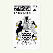 Palmer Family Crest Stamps