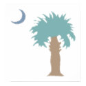 Palmetto Moon Poster posters by Keep_Left Palmetto Moon Poster posters