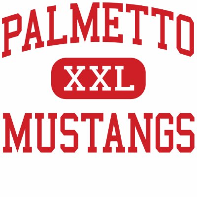 Show your support for the Palmetto High School Mustangs while looking sharp.
