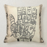 Palmistry Fortune Teller Hand Pillow