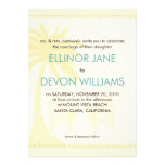 Palms Wedding Invitation