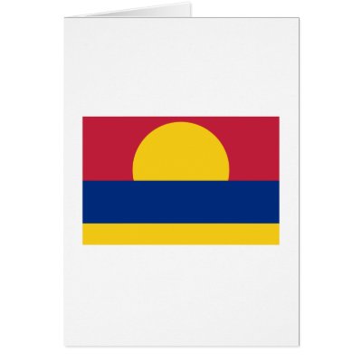 Palmyra Atoll Flag Greeting Card by Vexillophile