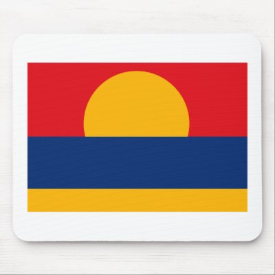 Palmyra Atoll Flag Mousepad by FlagTshirts