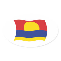 Palmyra Atoll Flag Sticker