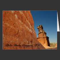 Palo Duro Canyon, TX Greeting Card cards