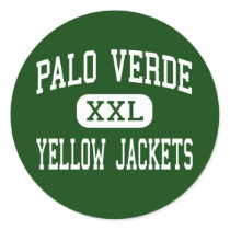 Palo Verde - Yellow Jackets - High - Blythe stickers by customteamsportswear Palo Verde - Yellow Jackets - High - Blythe stickers
