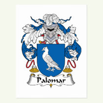 Palomar Family Crest Postcard