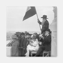 Palomas de la paz: 1915 imán de frigorífico