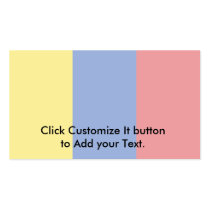 Palombia, Democratic Republic of the Congo flag Business Card Template
