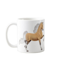 Palomino American Saddlebred Horse Mug
