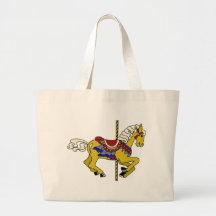 Palomino Carousel Horse Bags