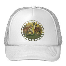 Palomino Draft Horses Baseball Hat