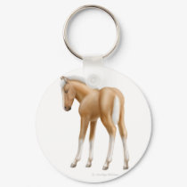 Palomino Foal Keychain