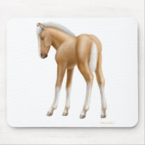 Palomino Foal Mousepad by twopurringcats Palomino Foal Mousepad