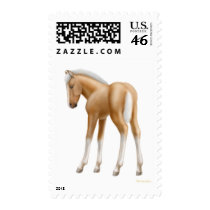 Palomino Foal Postage postage by twopurringcats Palomino Foal Postage postage