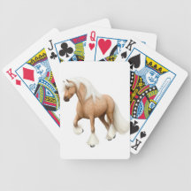 Palomino Gypsy Cob Horse Playing Cards
